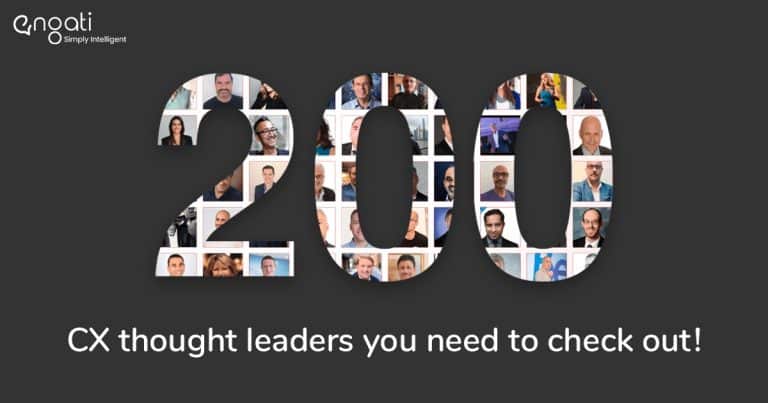 Engati presents 200 CX thought leaders you need to check out